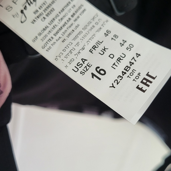 Gottex Floral High Waist Swim Bottom with Side Shirring - Picture 10 of 10